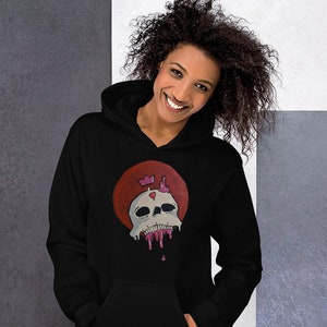 twin cranium hoodie