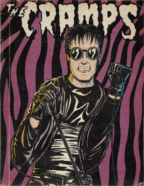 Print 8 5x11 Lux Interior The Cramps