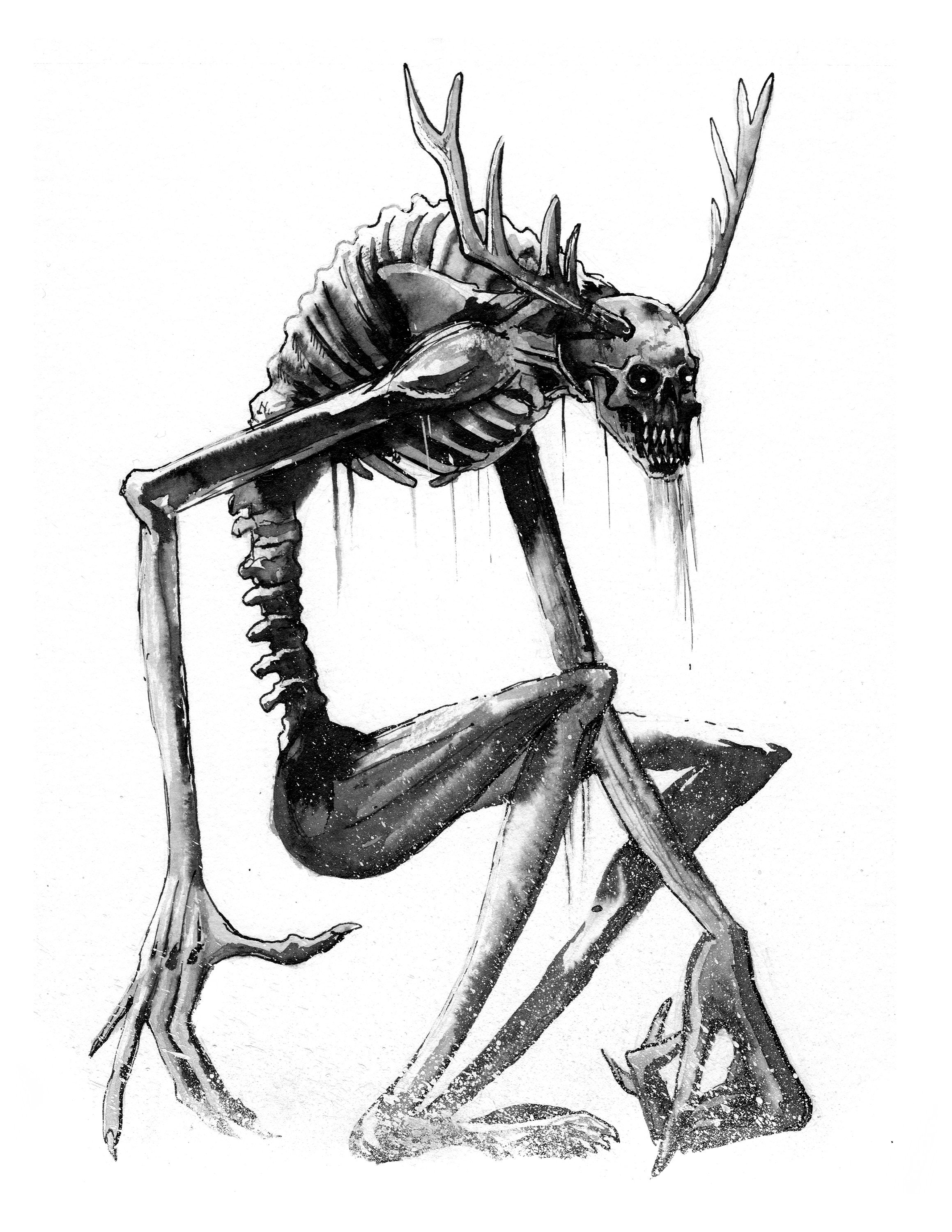 Print the Wendigo - Etsy Print the Wendigo - Etsy