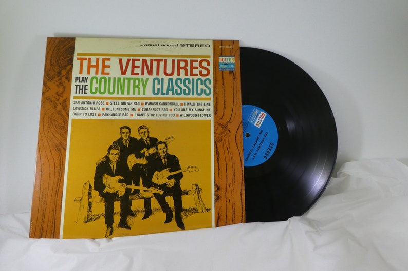 The Ventures Play the Country Classics LP BST8023 Etsy