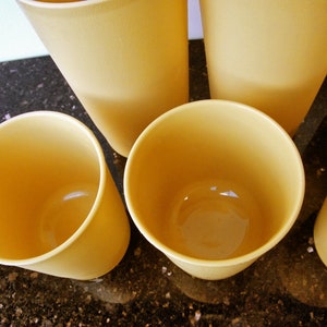 Set of 11 Tupperware Tumblers | (6) 6oz Tumblers ans (5) 12oz Tumblers Included | Vintage 1970's Tupperware | Camping Drinkware | Midcentury bild 5