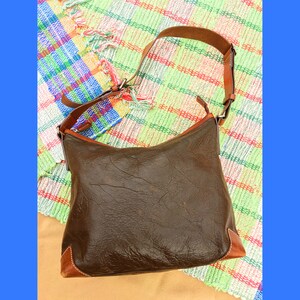 Francesco Biasia purse Handbag Quilted Italian Leather Authentic