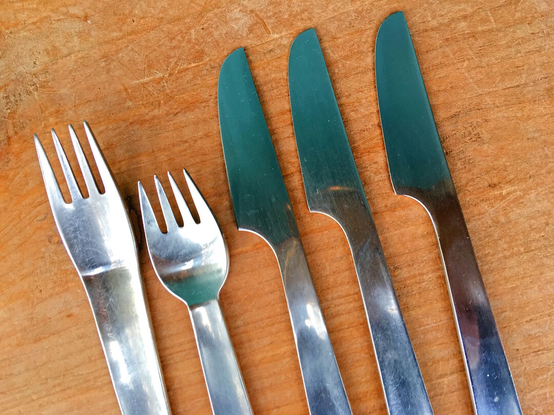 Choice BLOCK China Stainless Flatware 1970's Designed by Gerald Gulotta