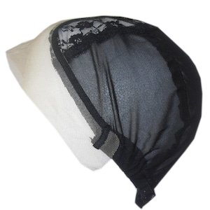 U-Part Wig Cap for Custom Wigs - CENTER PART (Cap WITH Lace)