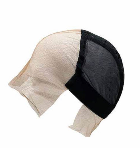 Full Front Mesh Wig Cap With Lace at Nape (wig Cap Only)