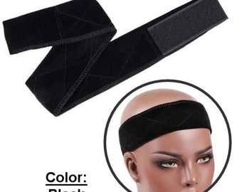 Soft Velvett Wig Grip Headband for Wigs - Two Colors Available