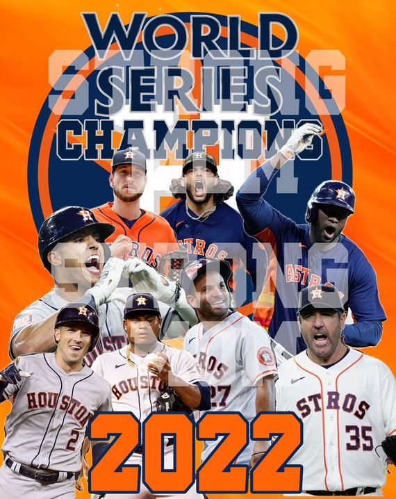 Astros World Series Champions 2022 PNG 