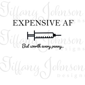 Costosa descarga digital de AF IVF Svg, Jpg & Png