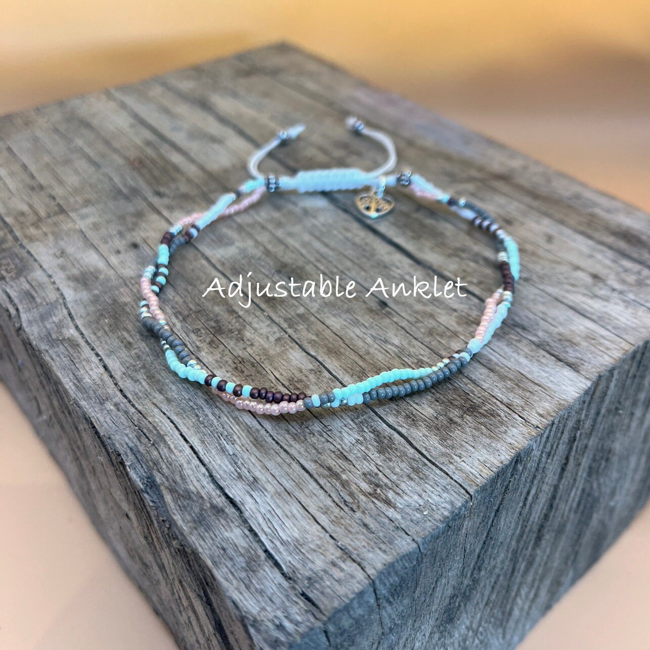 Sliding knot anklet best sale