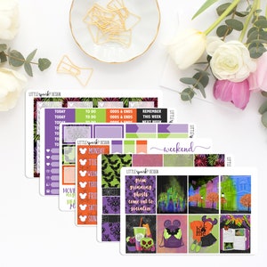 Boo to You Disney Inspired Weekly Planner Stickers