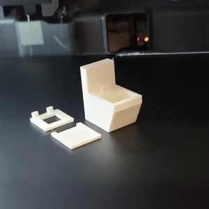 3D Printed Miniature Toilet