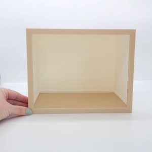 1:12 Empty Roombox NON-MAGNETIC - 1/12 Scale Modern Mini Doll House Miniature