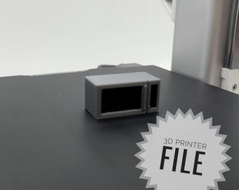 Miniature 124 Microwave 3D Printable File