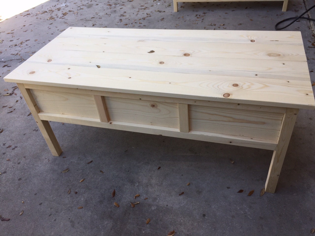 Handcrafted Wooden Coffee Table
