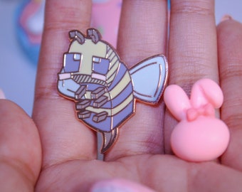 Minecraft Bee Enamel Pin