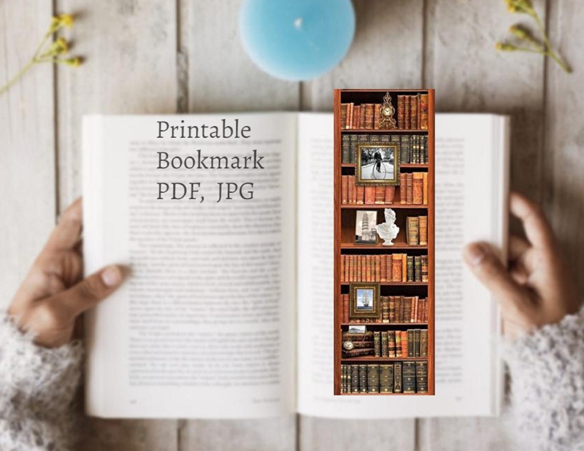dark academia bookmarks book tracker printable bookmarks set etsy