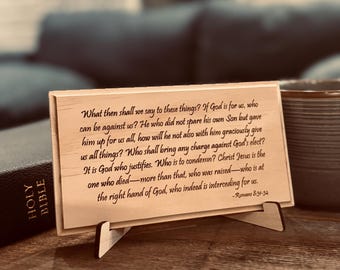 6.25" x 3.5" Custom Plaque - Laser Engraved