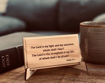 4.5" x 2.5" Custom Plaque - Laser Engraved