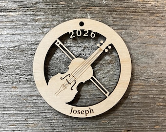 Cello Ornament - Personalized (2 Sizes Available!) - Read Description