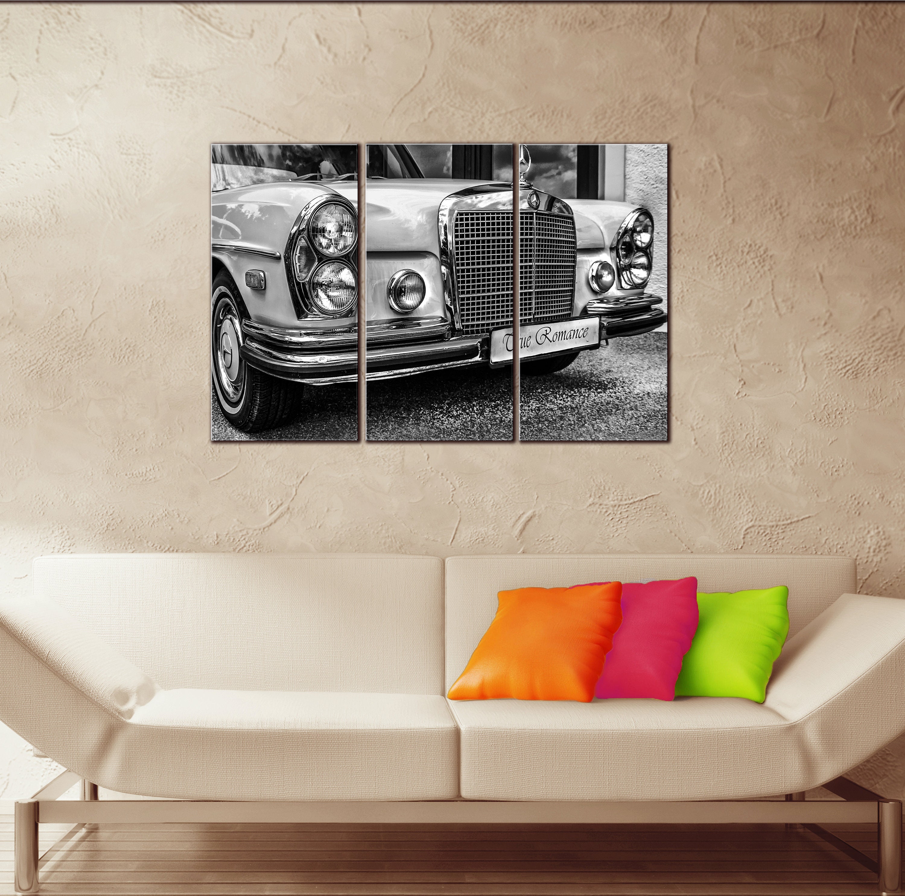 Vintage Car Wall Art Decor Picture Painting Poster Print on Etsy
