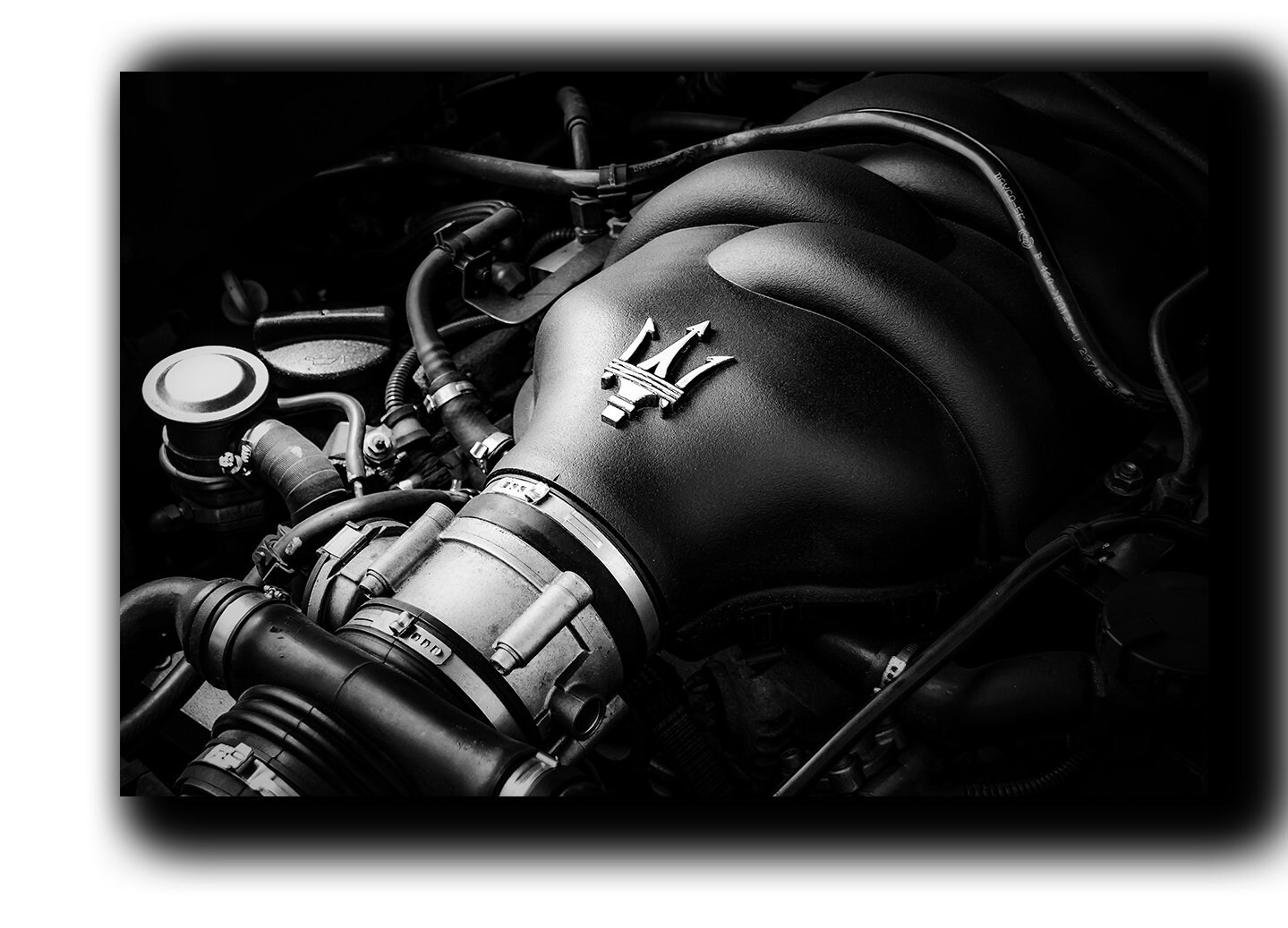 Car v8 engine Wall Art Decor car Canvas Picture Print Poster Etsy