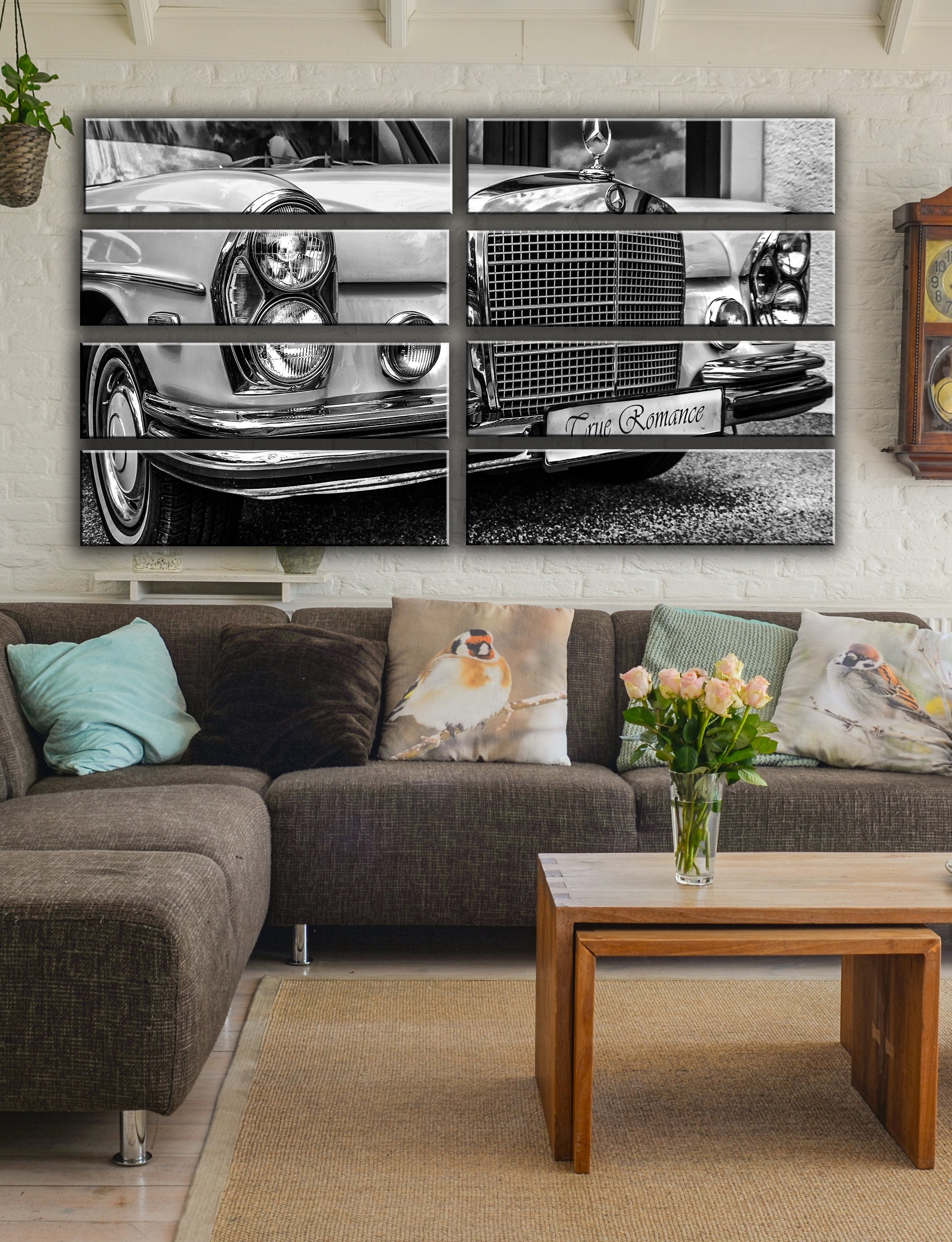 Vintage Car Wall Art Decor Picture Painting Poster Print on - Etsy