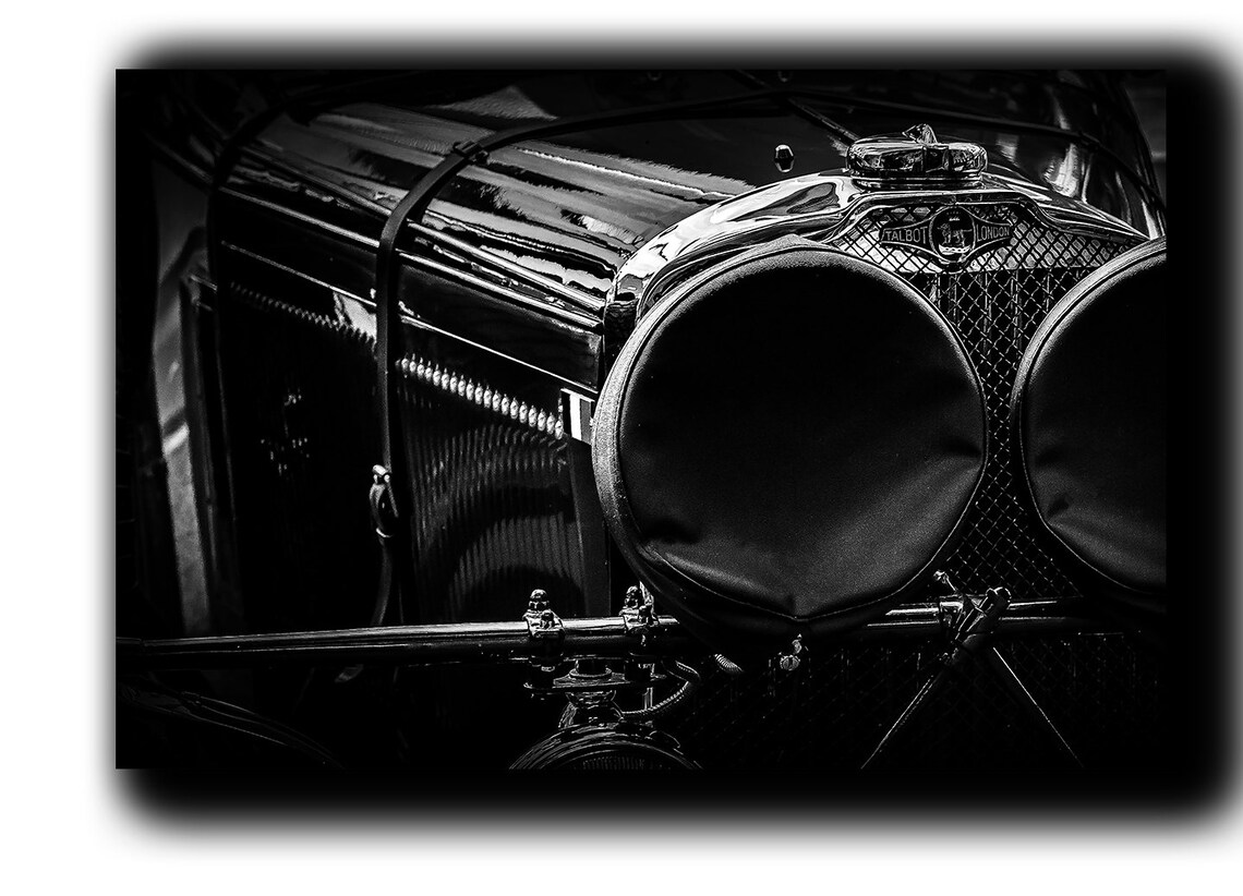 Historic sports car Wall Art Decor car Canvas Picture Print | Etsy