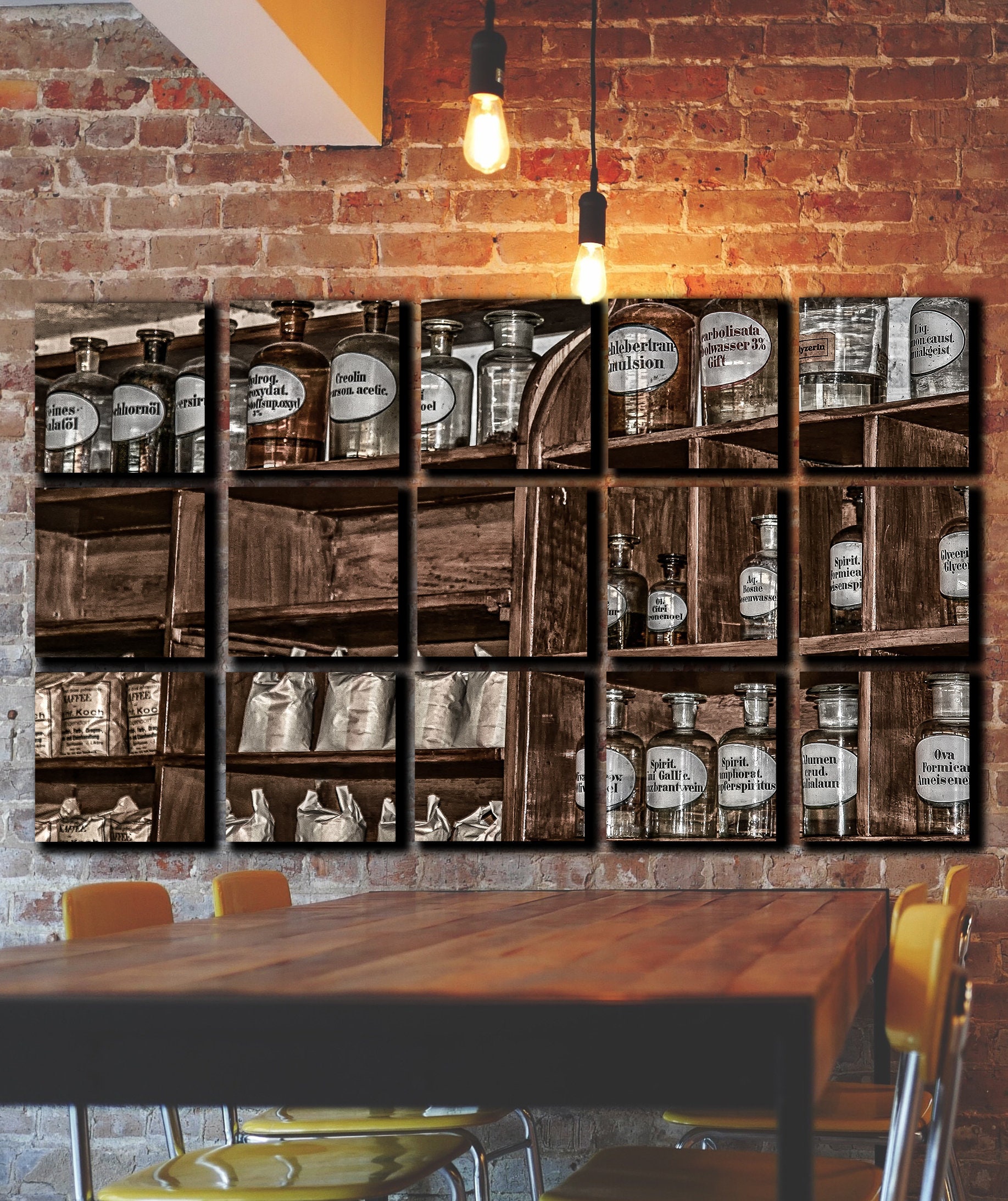 Vintage Pharmacy Wall Art Decor Picture Painting Poster Print Etsy