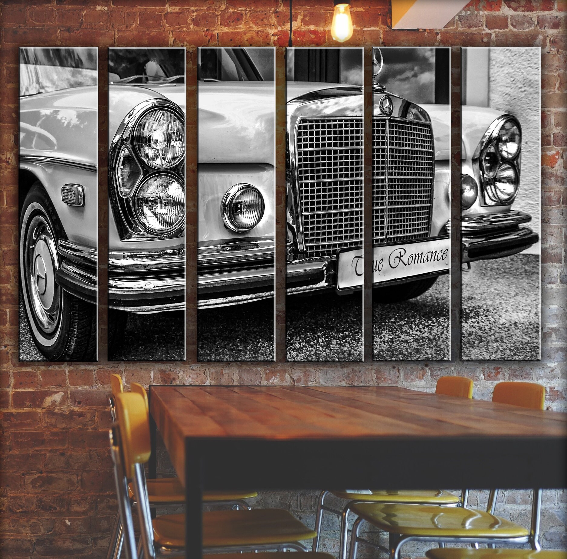 Vintage Car Wall Art Decor Picture Painting Poster Print on - Etsy