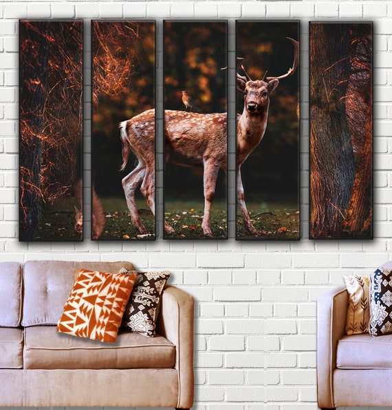 Bosque Animado Wall Art Decor Animales Canvas Picture Print - Etsy Bosque Animado Wall Art Decor Animales Canvas Picture Print - Etsy