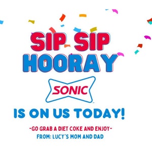 SONIC® Drive-In Gift Card