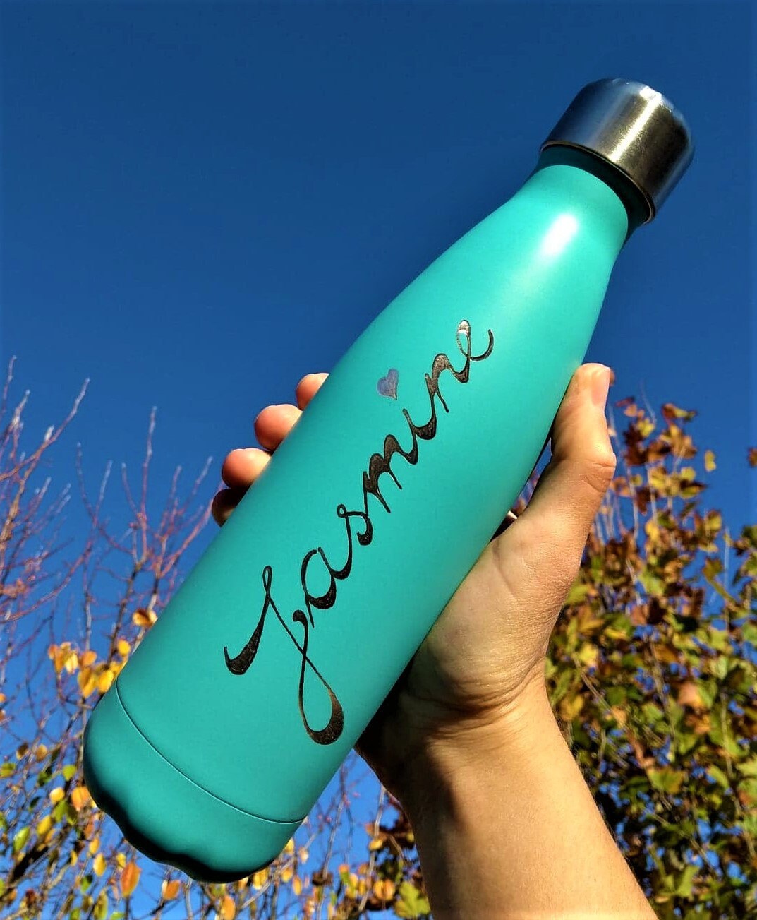 Personalised Drink Bottles Engraved by Hand Reusable Etsy