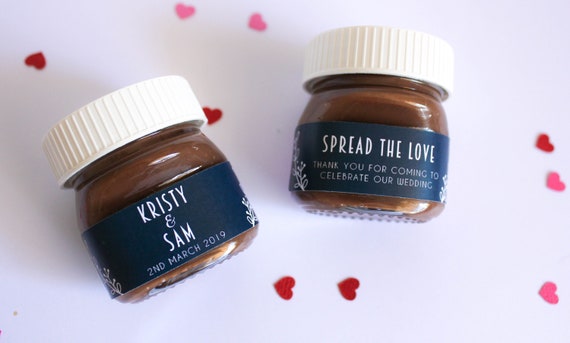 Download Custom Mini Nutella Jar Stickers Front And Back 30 Of Each Etsy 3D SVG Files Ideas | SVG, Paper Crafts, SVG File