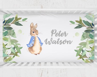 peter rabbit fitted cot sheet