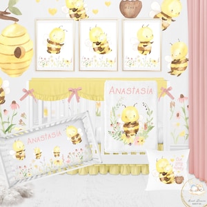Honey bee nursery bedding 2025