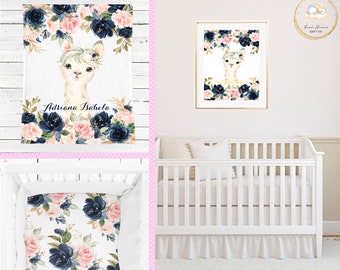 alpaca crib bedding