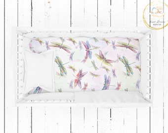 Dragonfly Crib Sheet Etsy