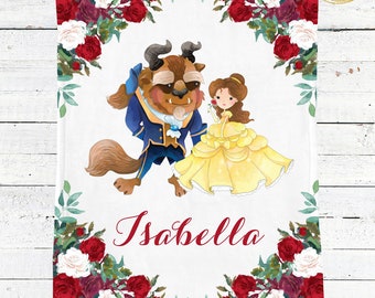 beauty and the beast baby bedding