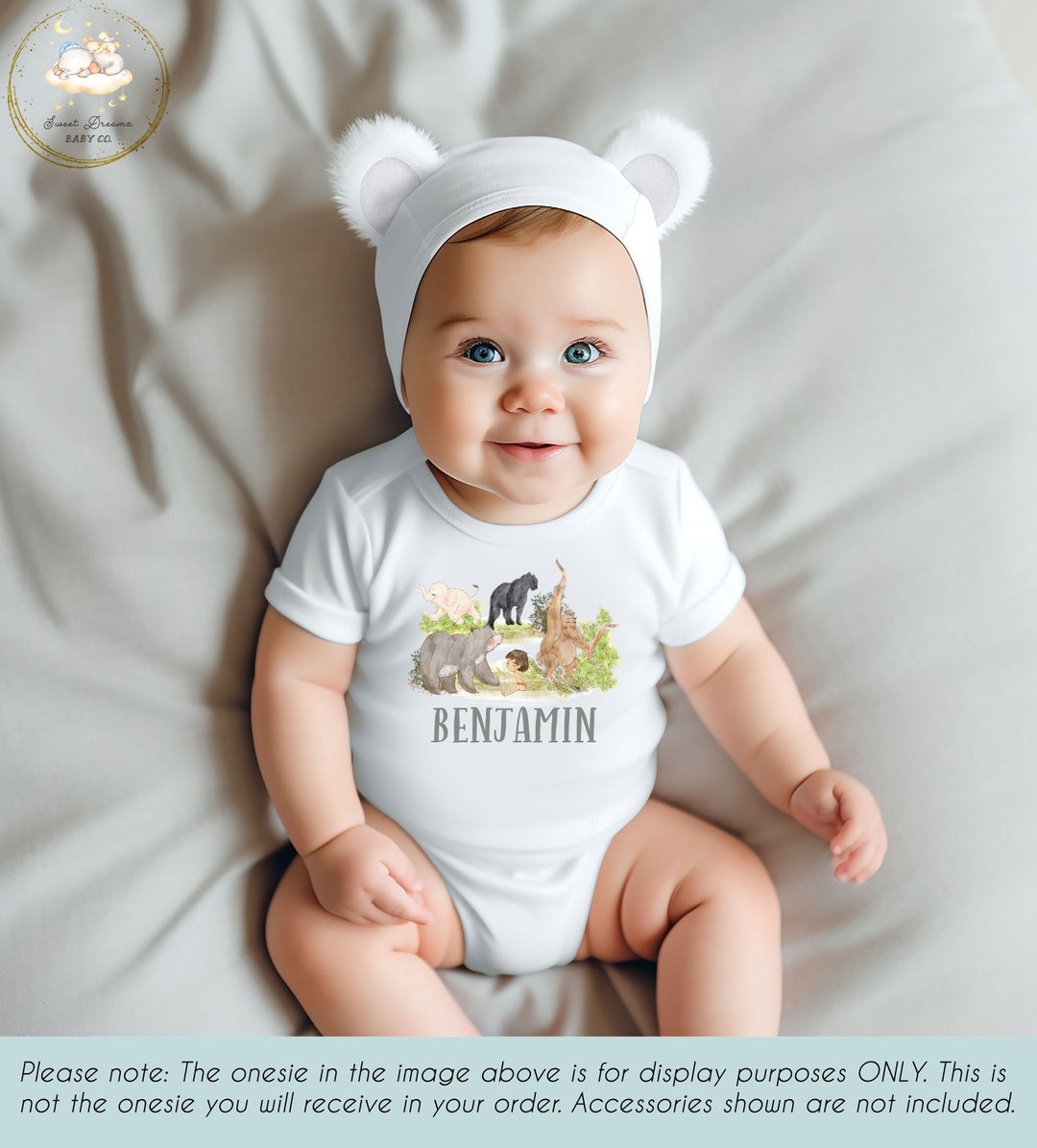 Jungle Onesie®, Safari Baby Onesie, Jungle Baby Bodysuit, Custom Onesie