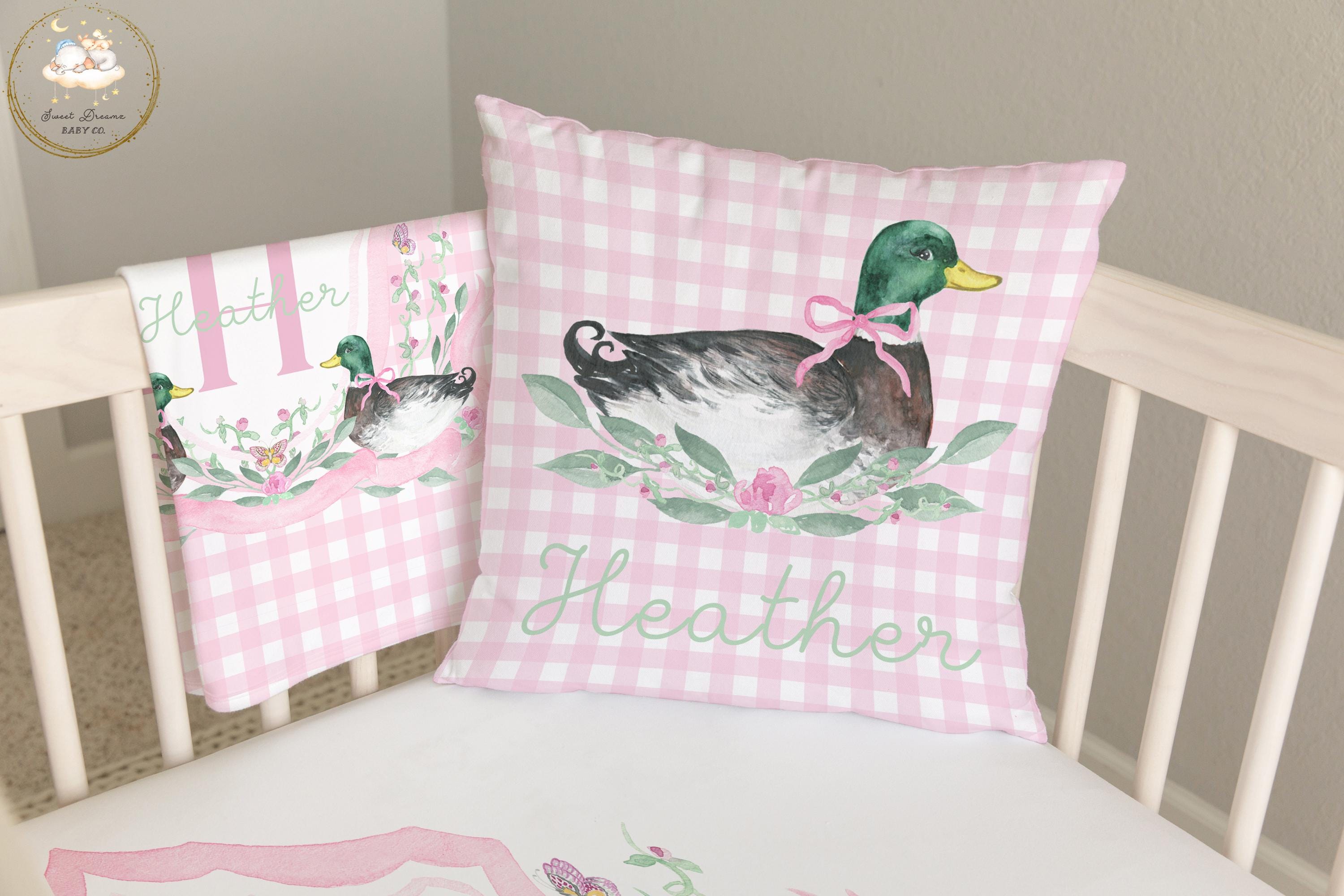 Mallard Duck Crib Bedding Set, Baby Girl Crib Bedding Set, Baby Girl ...