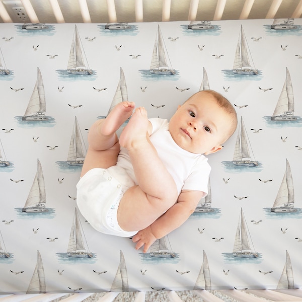 Nautical Crib Etsy
