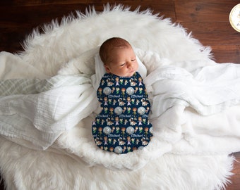 Swaddle Baby Blanket, Pan Crib Bedding, Personalized Name Baby Blanket, Custom Navy Baby Blanket, Pan Baby Gifts, Pan Baby Shower Gift Boy