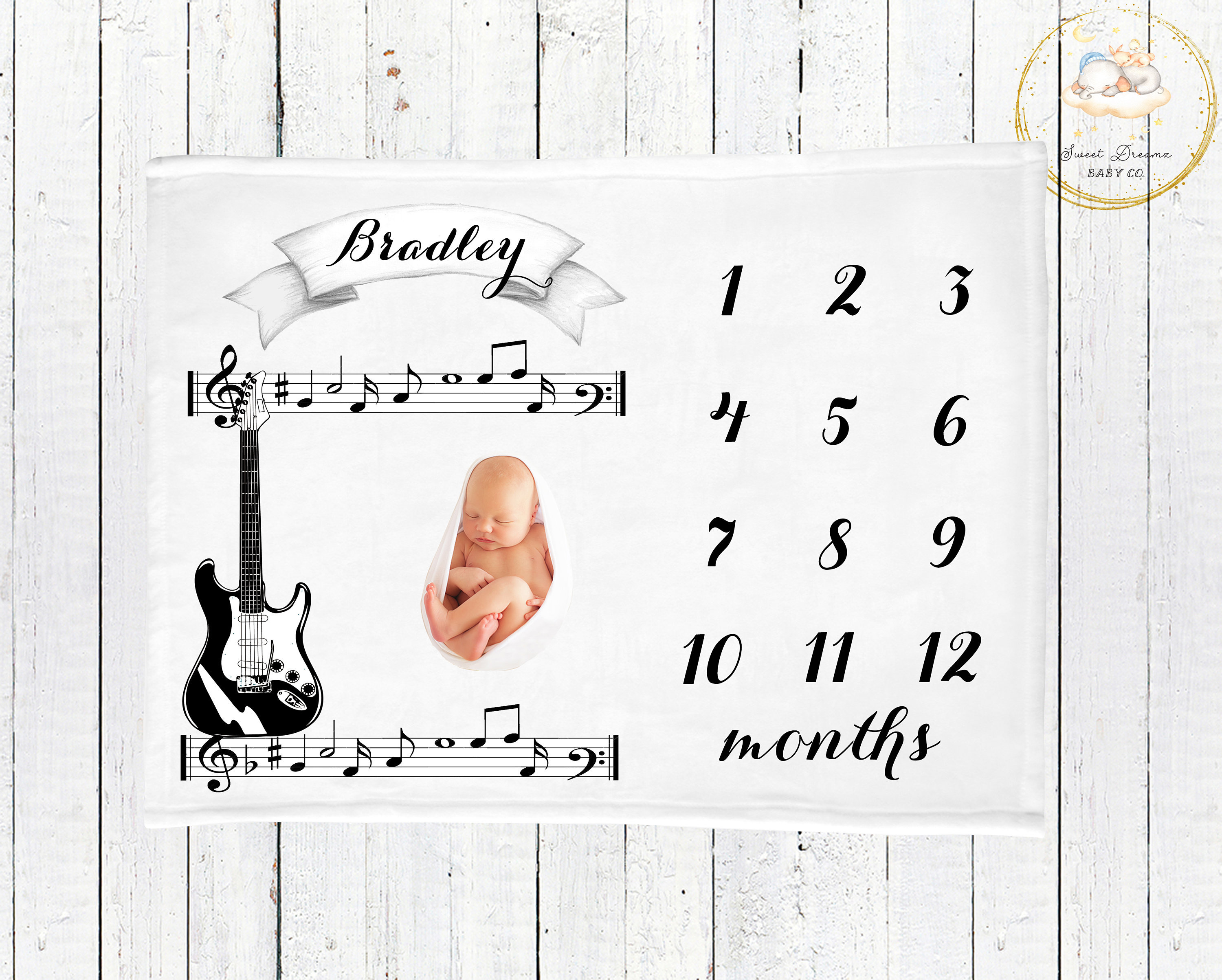 Guitar baby bedding hot sale