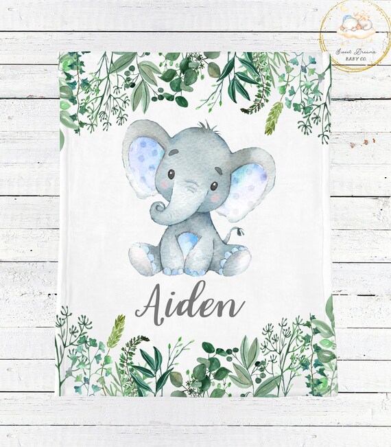 baby elephant bedding for boy