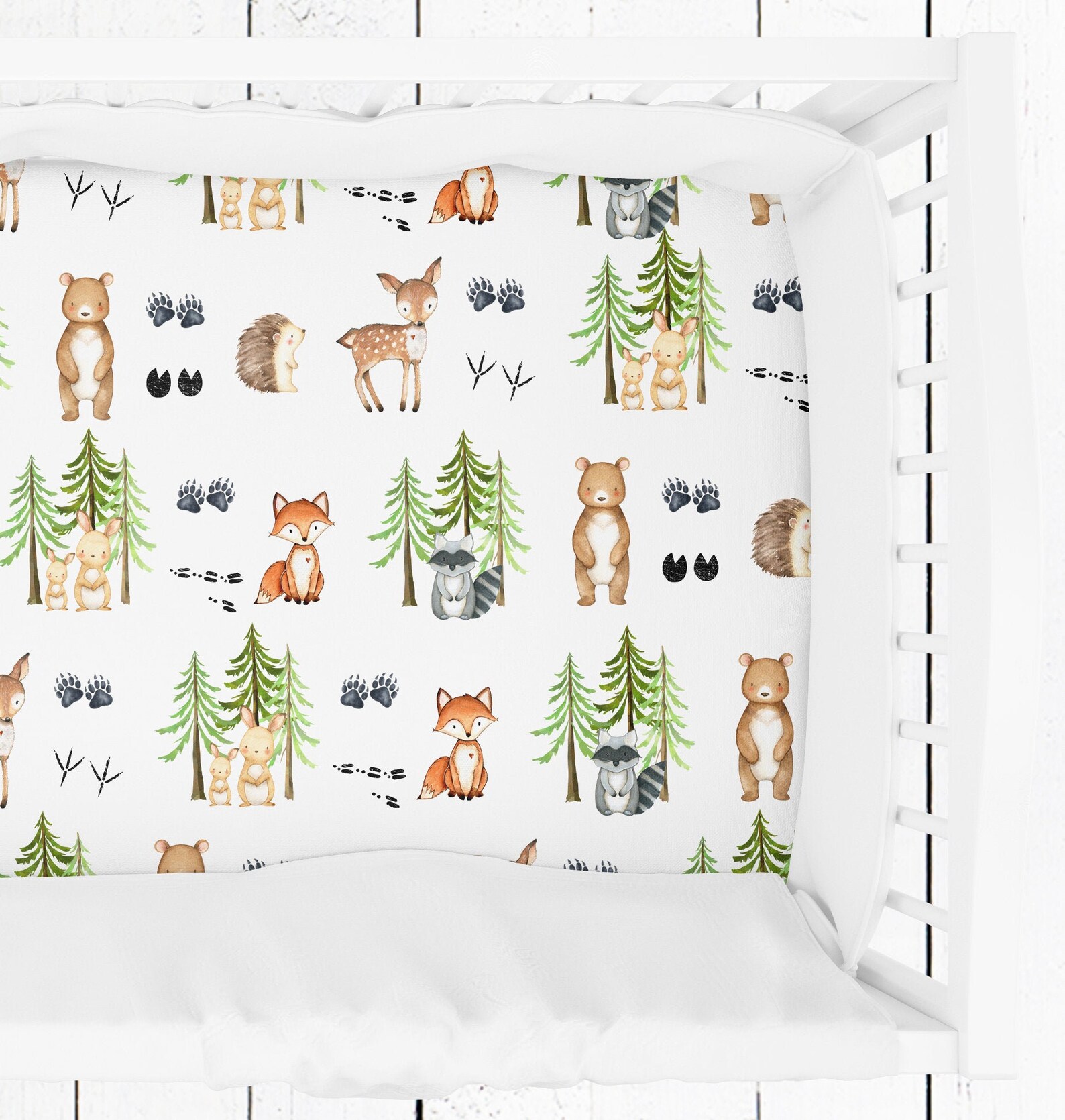 Woodland baby bedding, Woodland baby bedding boys, Baby boy bedding