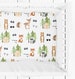 Woodland Baby Bedding Boy, Fitted Crib Sheet Boy, Woodland Crib Sheets Boy, Woodland Nursery Bedding Boy, Woodland Animals Nursery Décor Boy 