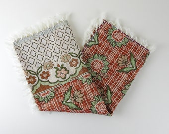 Vintage Decorative Pillowcase / Sparkley Pillow Sham / Vintage Handmade Pillowcover