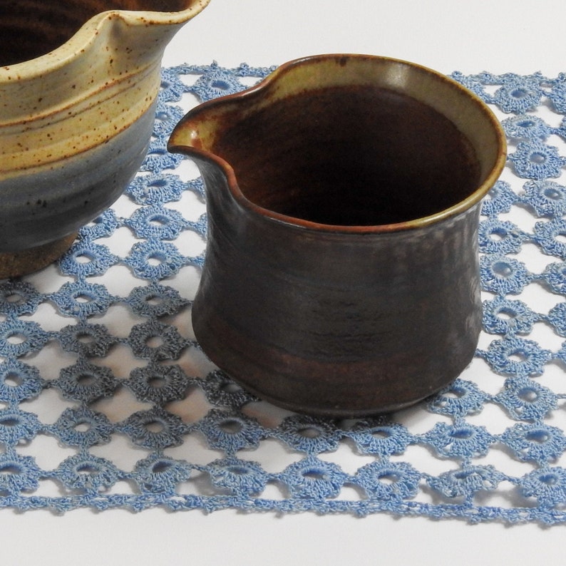 Stoneware Pitcher / Pottery Carafe / Sake Decanter image 1