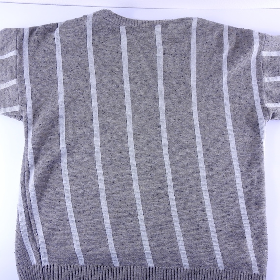 Vintage Knit Sweater Geometric Pattern - image 8
