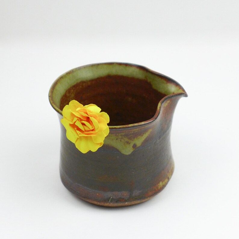Stoneware Pitcher / Pottery Carafe / Sake Decanter image 3